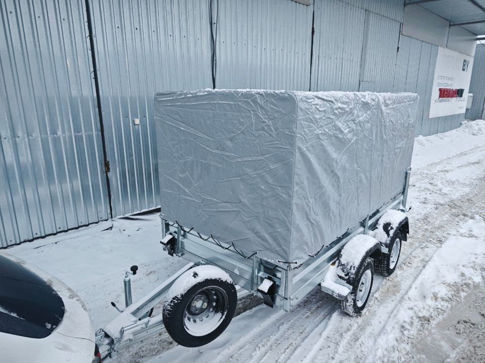 Автос.бел - Автомобильный прицеп Avtos A30P2B с прямым тентом 1200мм