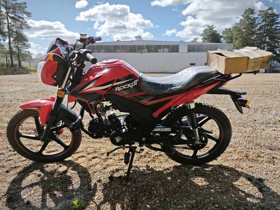 racermotors.by - Мопед Rockot Alpha City + ЦПГ 125 см3