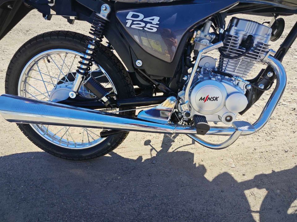 racermotors.by - МОТОЦИКЛ Минск D4 125