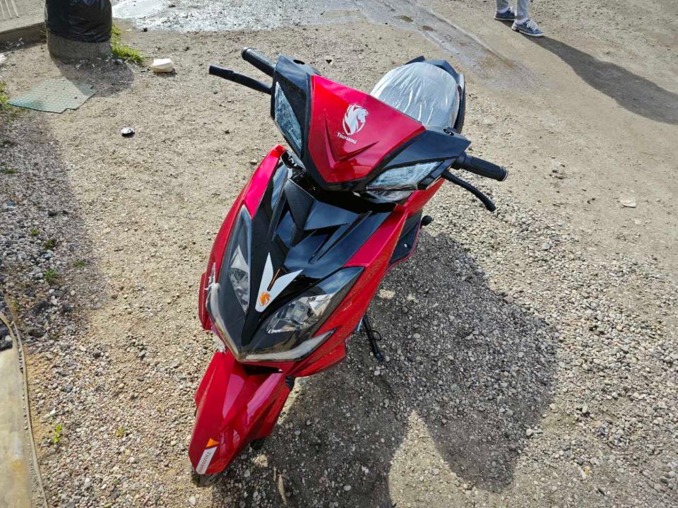 racermotors.by - Электроскутер Tsunami Boxer 1500w (красный)