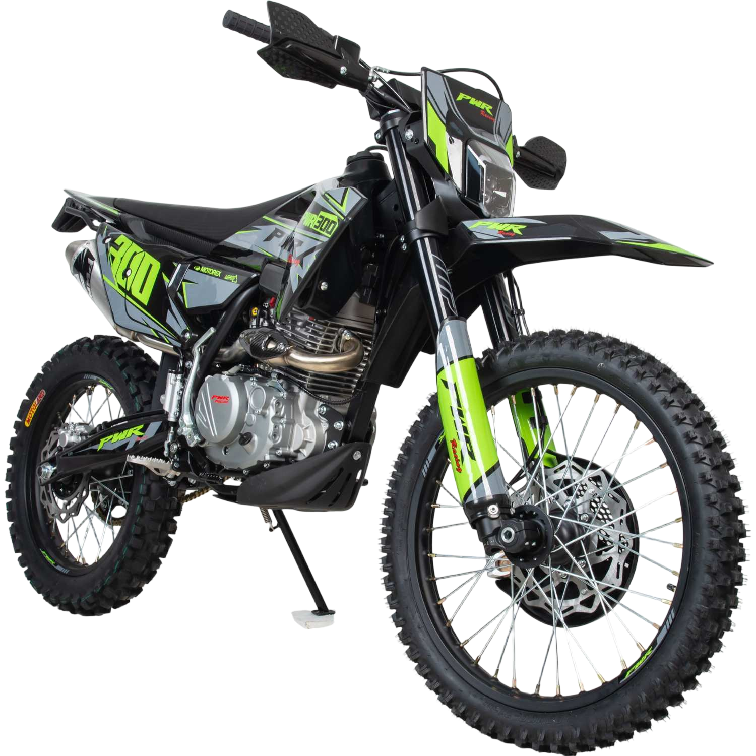 racermotors.by - Полностью регулируемая подвеска, максимальная защита и LED-оптика Motoland 300 PWR FZ300 4V (YB300H)