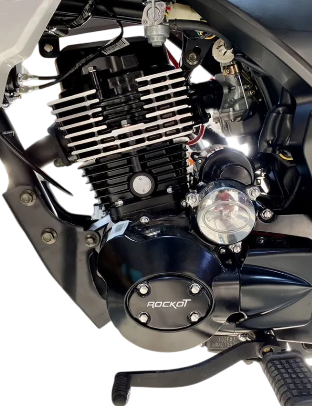 racermotors.by - Двигатель: надёжность и мощность в классическом формате, комфорт и стабильность на любых дорогах ROCKOT LEGEND 150