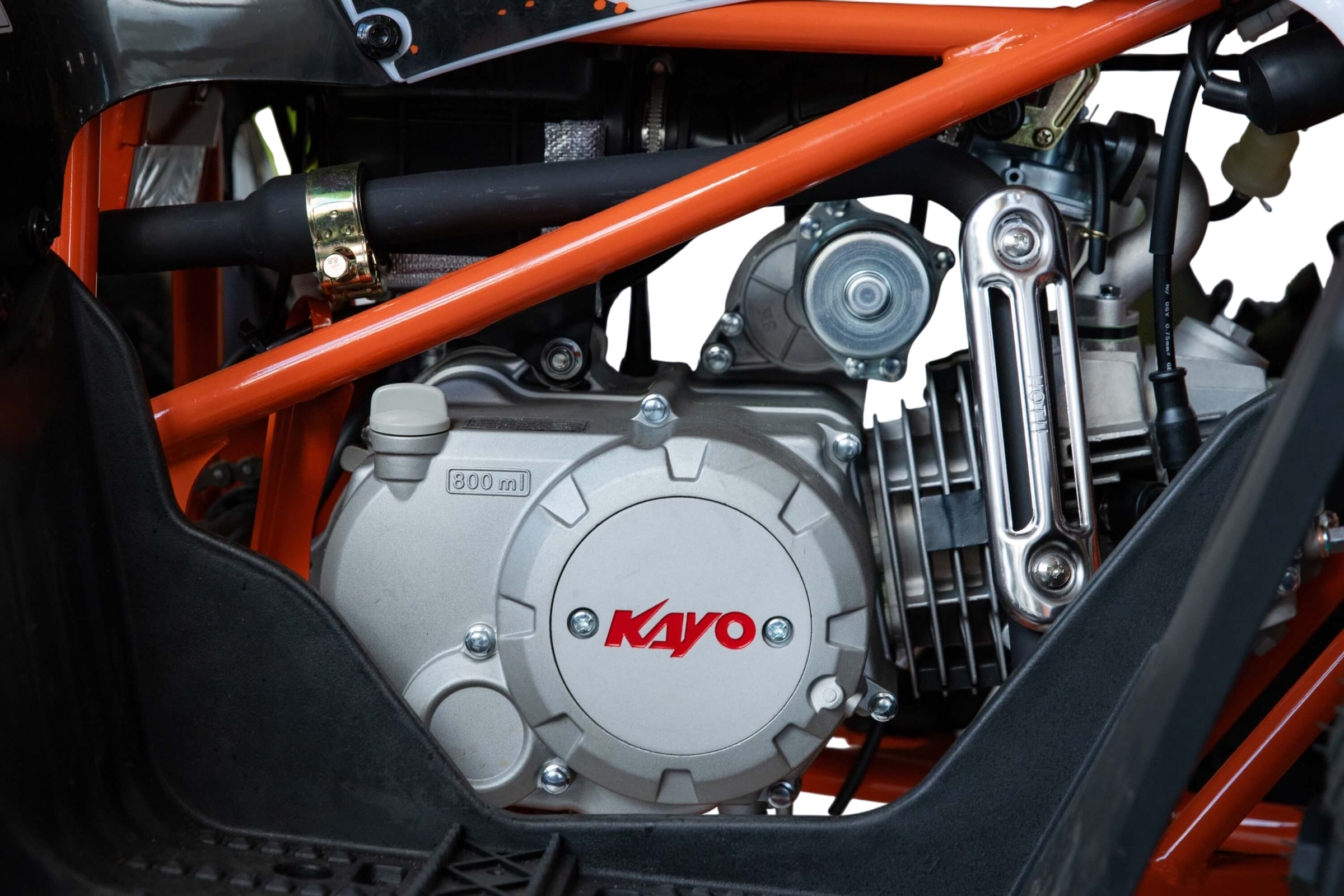racermotors.by - Силовой агрегат и ходовая часть Квадрицикл KAYO AT110 с ПСМ