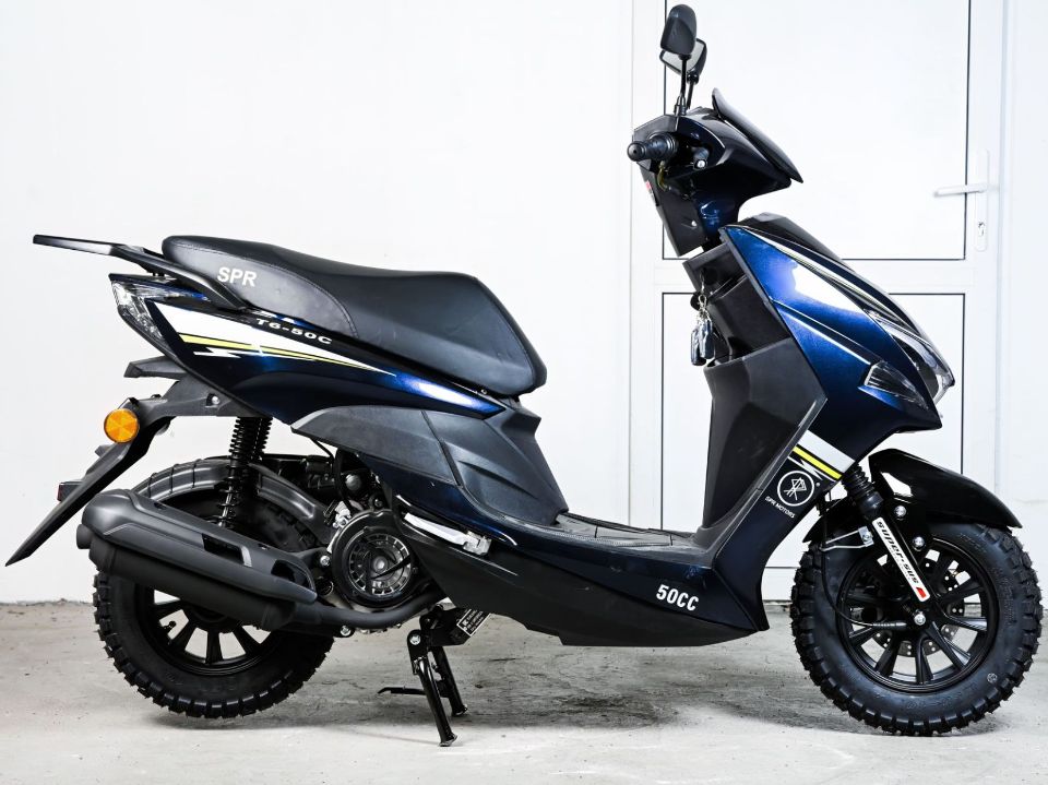 racermotors.by - Скутер SPRMOTORS SPORT FS+ (T6-50C)