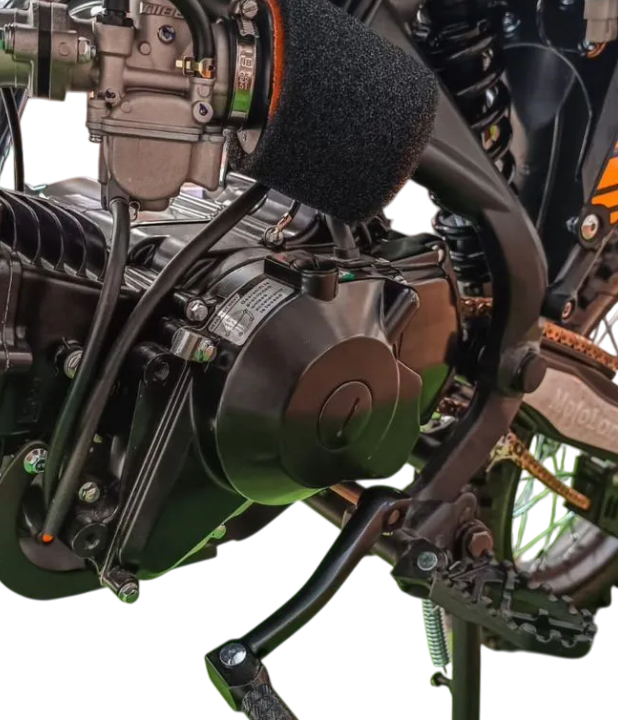 racermotors.by - Мощный двигатель, надёжная трансмиссия и подвеска для уверенности на любой дороге Питбайк Motoland 150 GF150 E 19/16