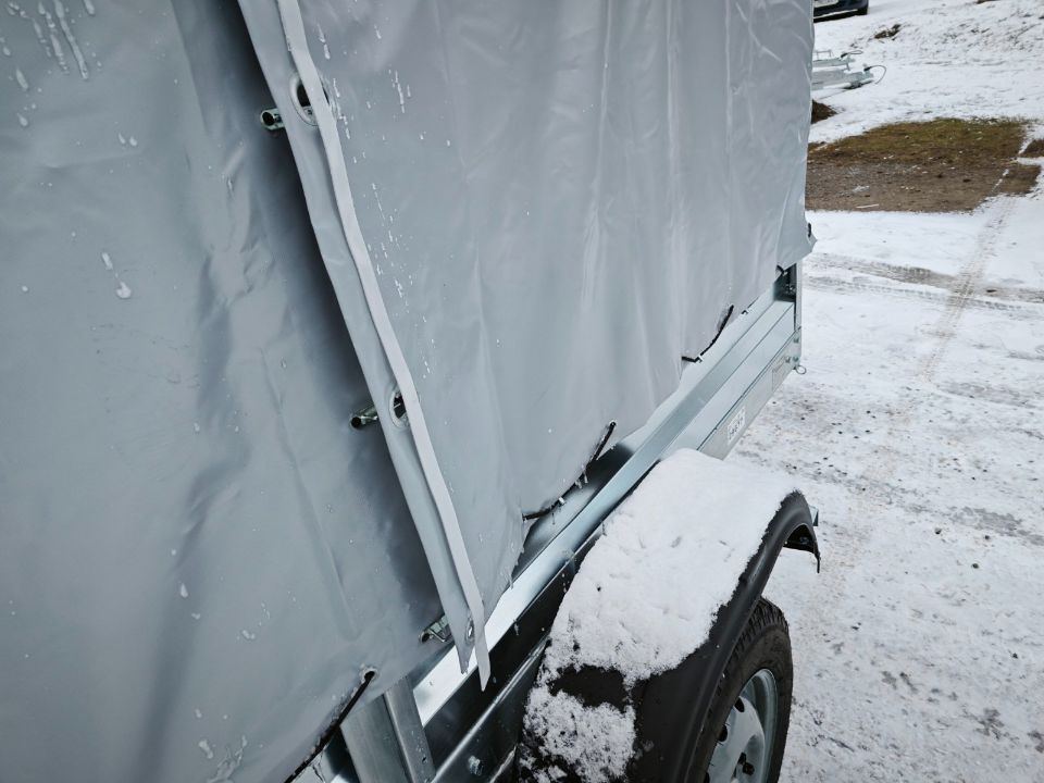 Автос.бел - Автомобильный прицеп Avtos A30P2B с прямым тентом 1200мм