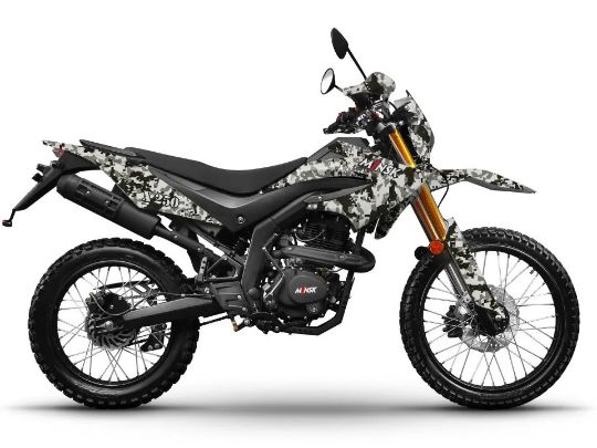 motozavod.by - Мотоцикл MINSK X 250 белый камуфляж