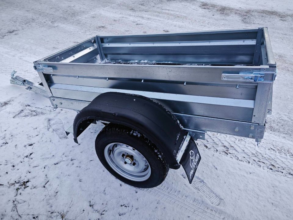 Автос.бел - Прицеп для квадроцикла AVTOS A15А1B, РЕССОРЫ AL-KO 4-ЕХ ЛИСТОВЫЕ, КОЛЕСА R13