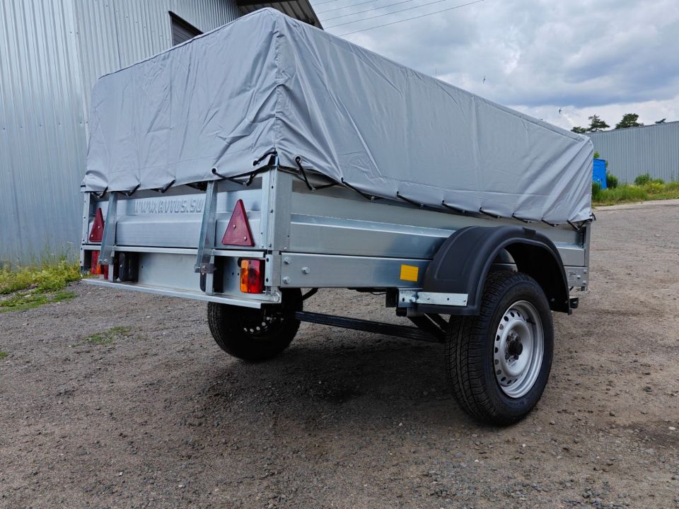 Автос.бел - Автомобильный прицеп Avtos A15М1B с тентом 400мм