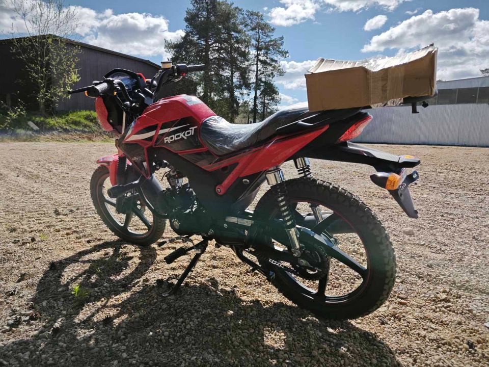 racermotors.by - Мопед Rockot Alpha City + ЦПГ 125 см3