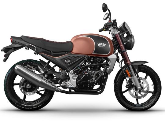 motovelozavod.by - Мотоцикл MINSK C4 300 коричневый