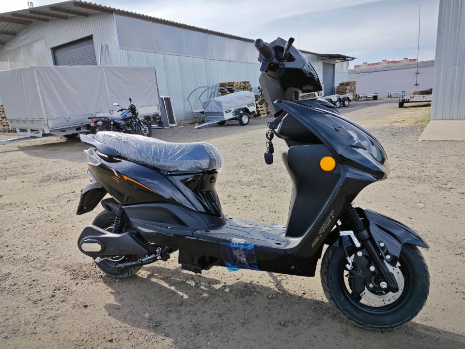 racermotors.by - Электроскутер Tsunami Boxer 1500w (черный)