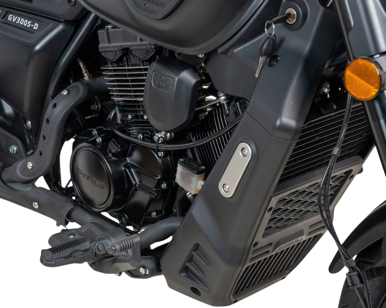 racermotors.by - Конструктивные особенности и параметры ходовой части HYOSUNG GV300S-D