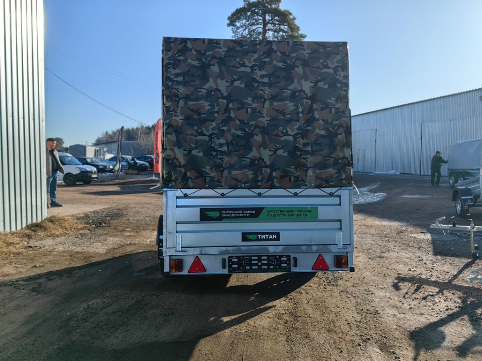 прицеп.бел - ПРИЦЕП ТИТАН 3515-05 3.5Х1.5М БОРТ 50СМ