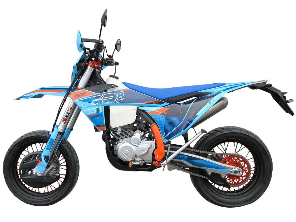 Мотоцикл GR8 F300A (4T YB300H) Motard с ЭПТС