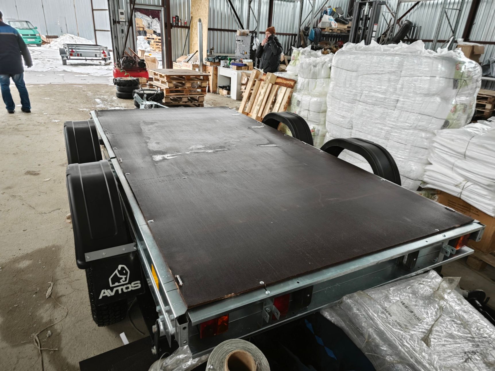 Автос.бел - Автомобильный Прицеп платформа Avtos A30P2B (2осн) 3000*1500мм