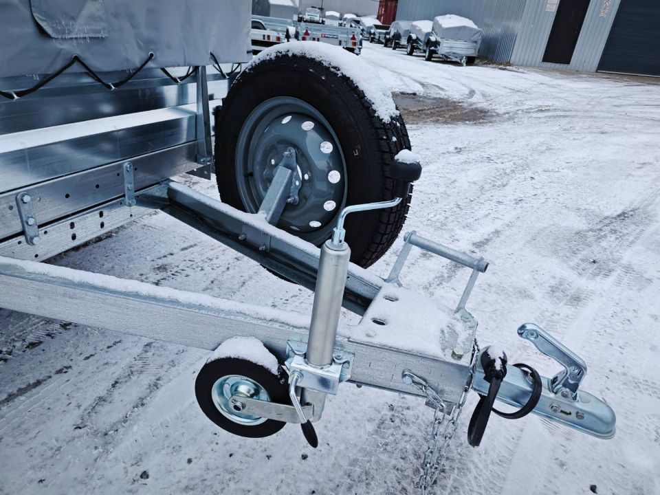 Автос.бел - Автомобильный прицеп Avtos A30P2B с прямым тентом 1200мм