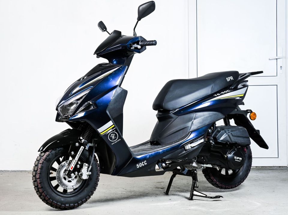 racermotors.by - Скутер SPRMOTORS SPORT FS+ (T6-50C)