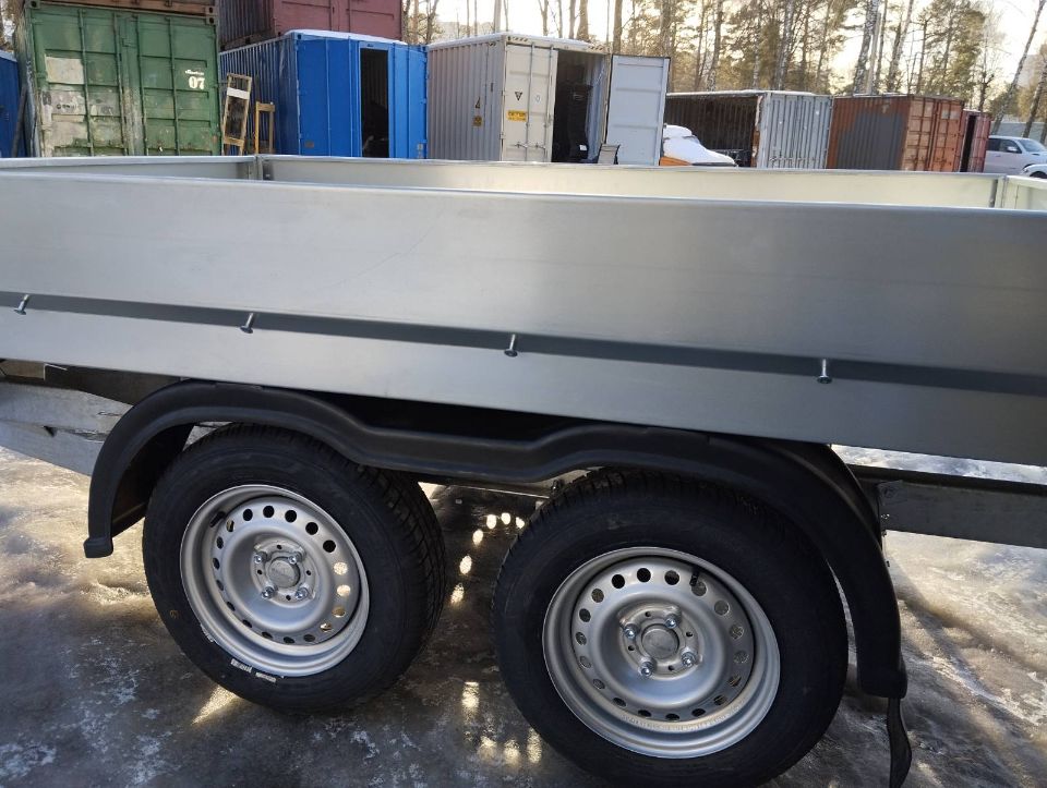 прицеп.бел - ЛЕГКОВОЙ ДВУХОСНЫЙ ПРИЦЕП ТРЕЙЛЕР 2,5Х1,7М (КОЛЕСА ПОД РАМОЙ)