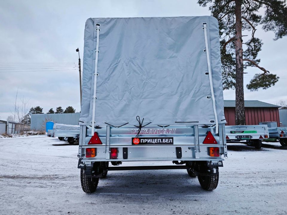 Автос.бел - Автомобильный прицеп Avtos A30P2B с прямым тентом 1200мм
