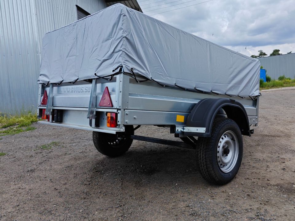 Автос.бел - Автомобильный прицеп Avtos A20М1B с тентом 400мм