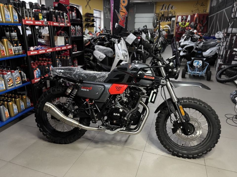 racermotors.by - Мотоцикл SPRMOTORS Wolf 300 WC