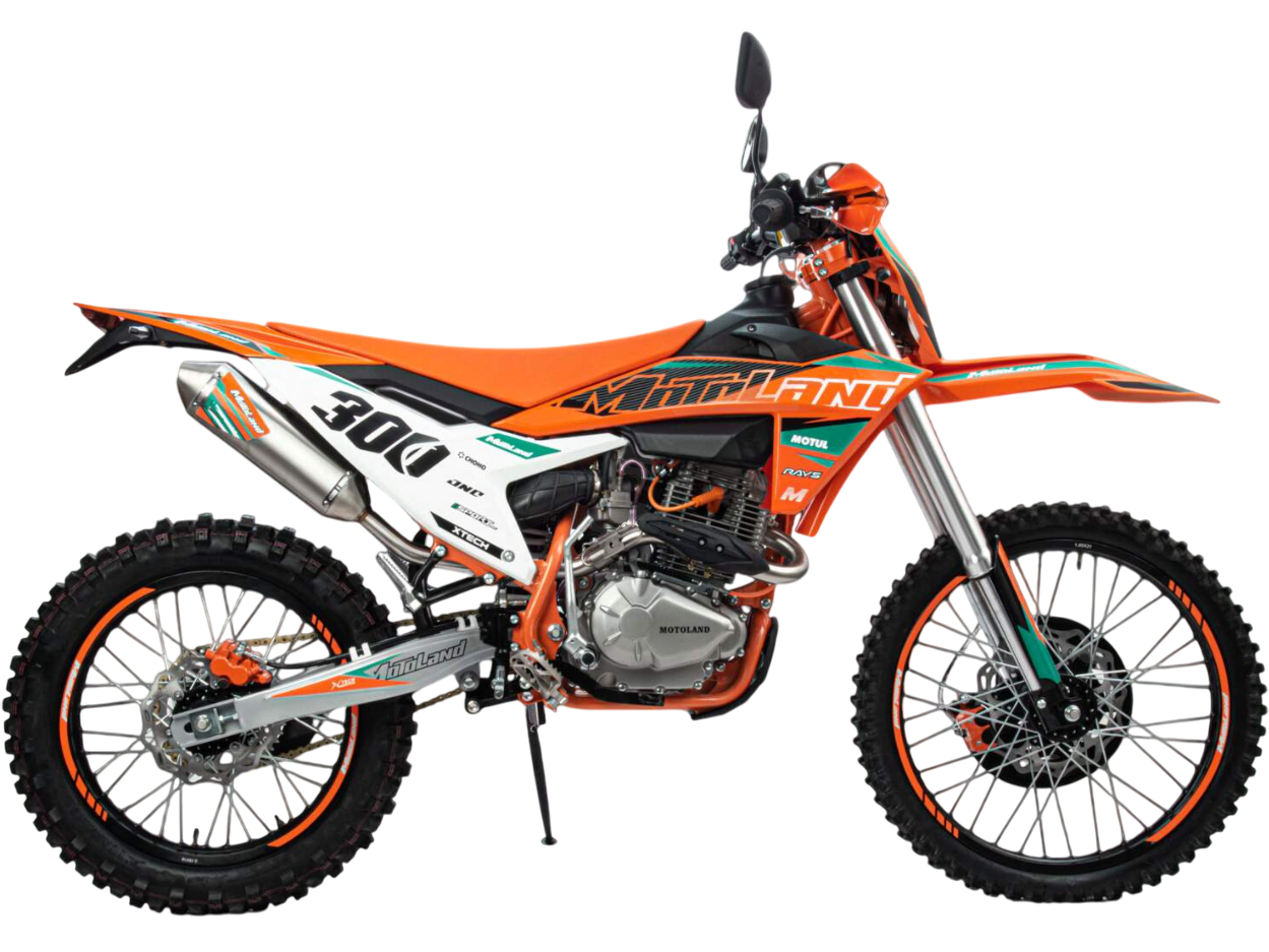 racermotors.by - Мотоцикл Кросс Motoland SMX300 S4 (175FMM) 21/18 с ЭПТС