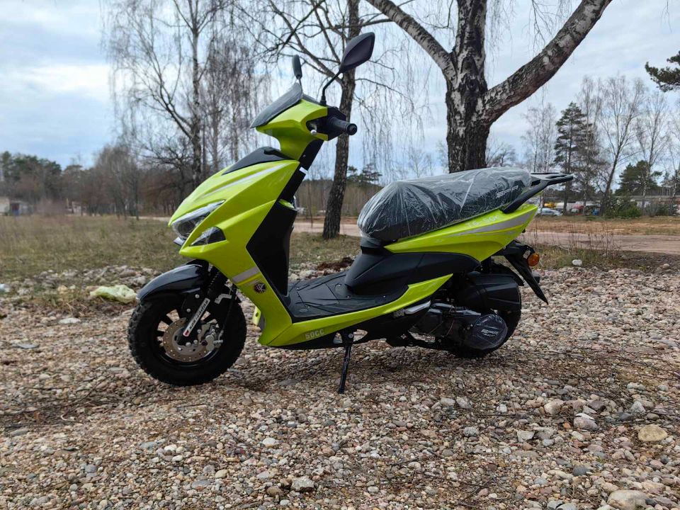 racermotors.by - Скутер SPRMOTORS SPORT FS+ (T6-50C)