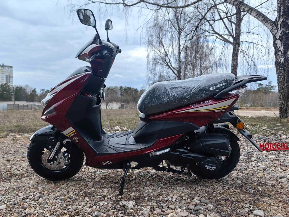 racermotors.by - Скутер SPRMOTORS SPORT FS+ (T6-50C)