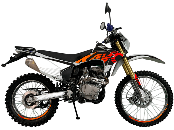 racermotors.by - Мотоцикл Кросс KAYO T1-L 250 ENDURO (CB250G) с ЭПТС
