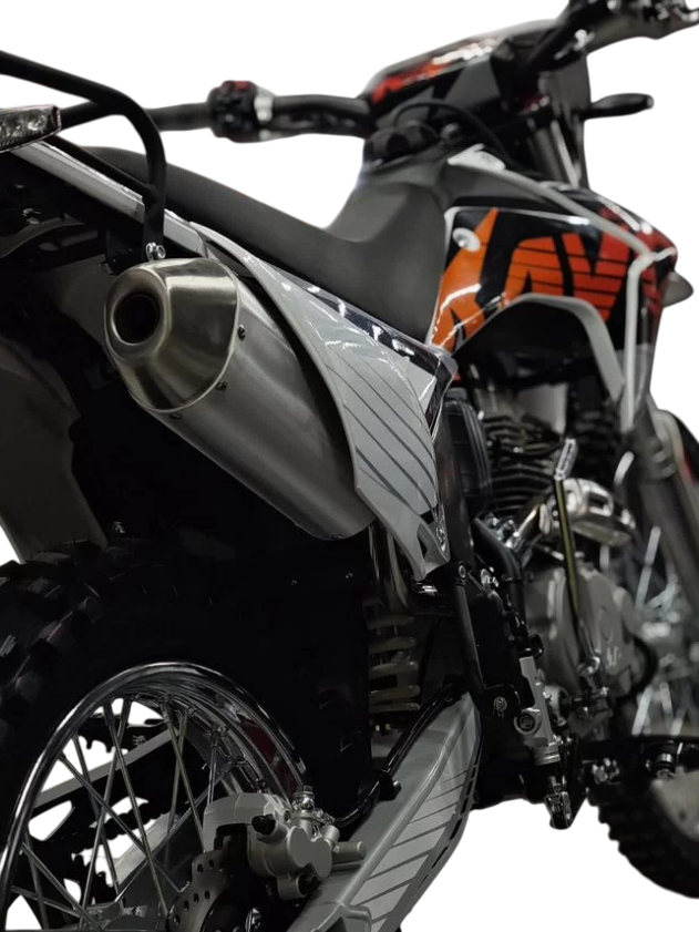 racermotors.by - Колёса и подвеска для уверенности на любой трассе, тормоза для безопасности на высокой скорости, прочная и функциональная конструкция - Кросс KAYO T1 300 ENDURO (PR300)