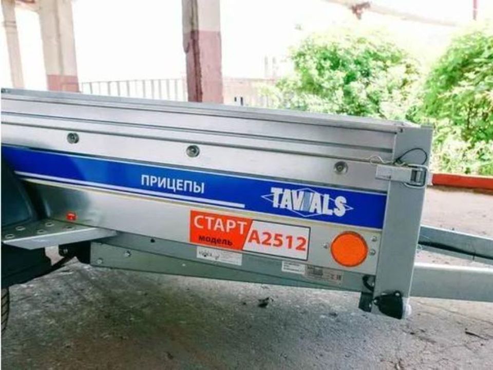 прицеп.бел - ПРИЦЕП TAVIALS СТАРТ A2512 (2,42Х1,22)