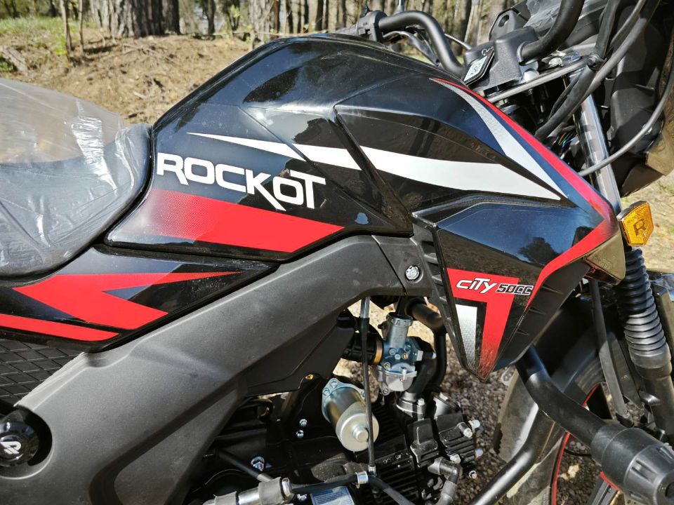 racermotors.by - Мопед Rockot Alpha City + ЦПГ 125 см3