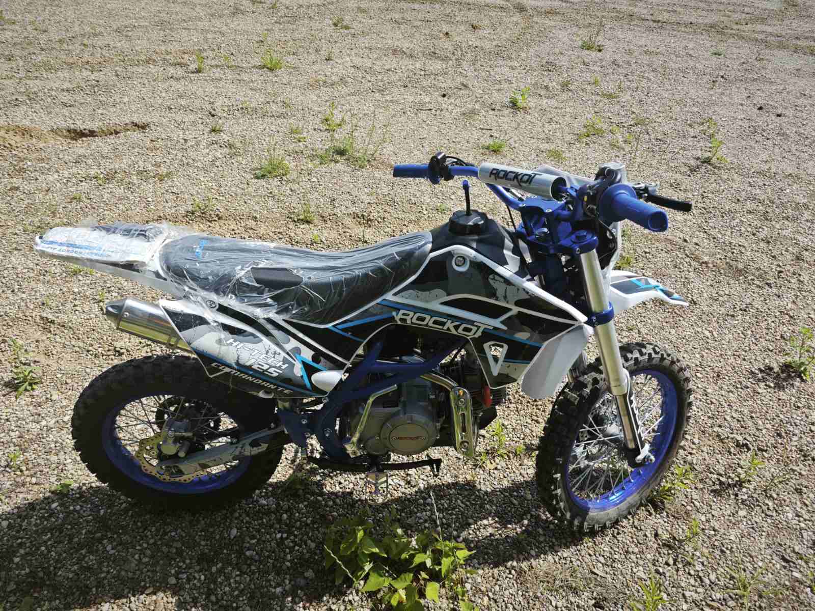 racermotors.by - Питбайк ROCKOT Hi-Tech 125 Comandante 2.0