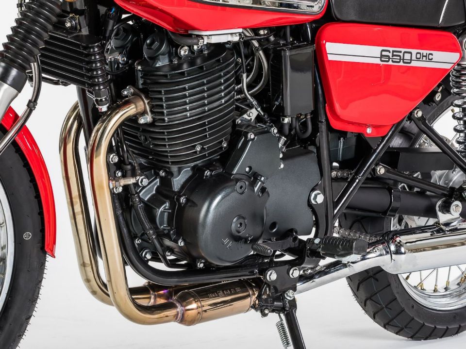 ява.бел - мотоцикл Jawa 650 OHC Retro