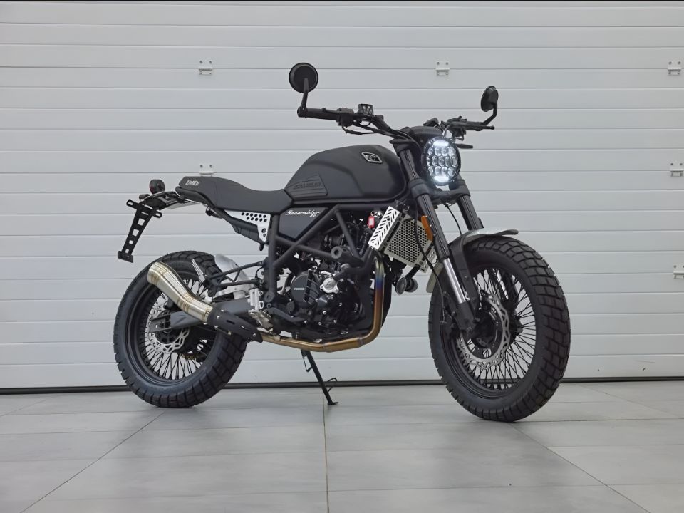 racermotors.by - Мотоцикл Fuego Scrambler 300