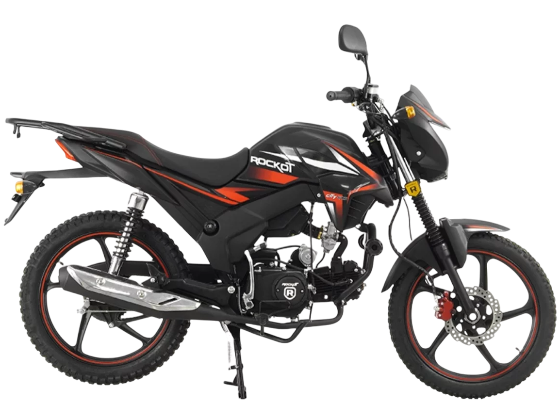 racermotors.by - Мопед Rockot Alpha City + ЦПГ 125 см3
