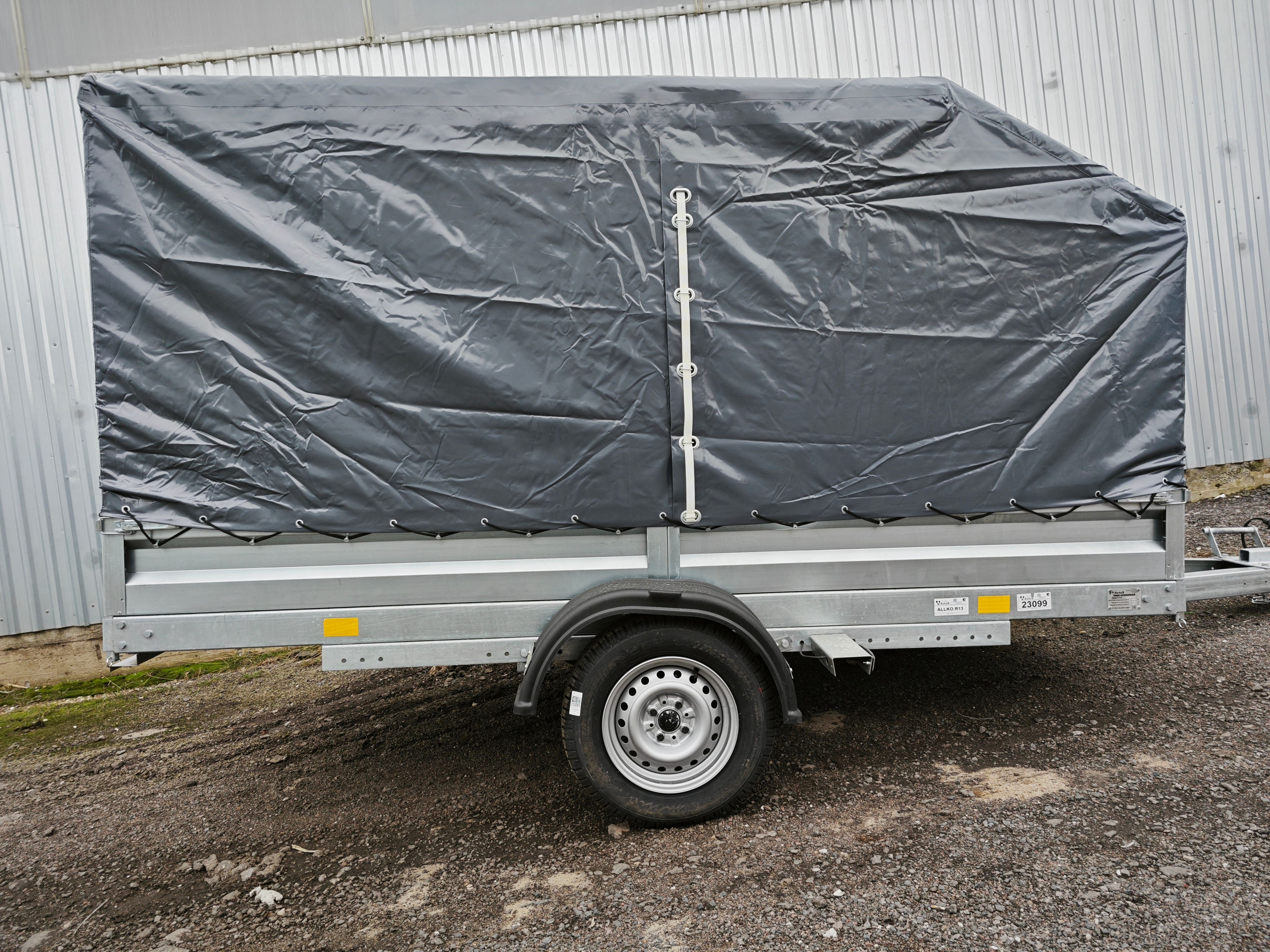 Автос.бел - ПРИЦЕП AVTOS А30Р1В (3000*1500*300 РЕСС. AL-KO (R13) ТЕНТА 1200ММ АЕРО)