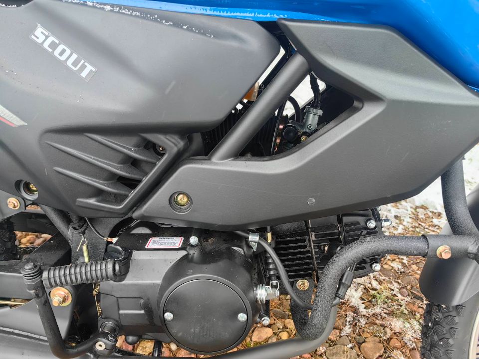 racermotors.by - Мопед Motoland SCOUT 11 (LM48-D)