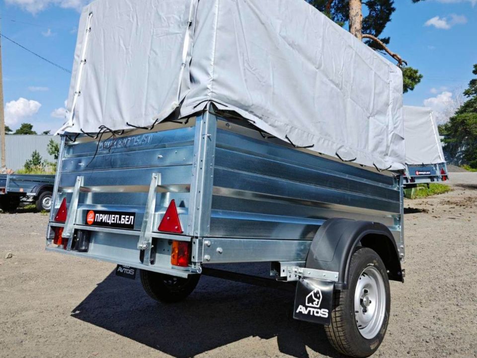 Автос.бел - Автомобильный прицеп Avtos A20М1B с тентом 800мм