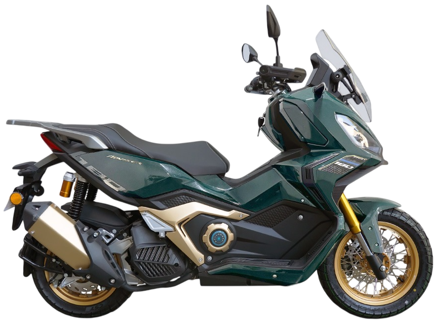 racermotors.by - Скутер Motosuper Adviser 180 + Gold rims