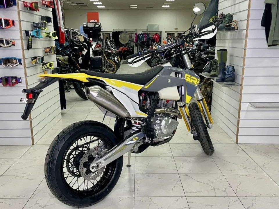 racermotors.by - Мотоцикл GR7 F300A (4T YB300H) Motard с ЭПТС