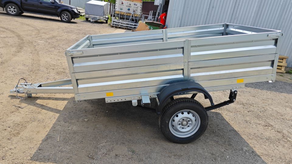 Автос.бел - Автомобильный прицеп AVTOS A28P1B, РЕССОРЫ 3302 ГАЗ-2 ЛИСТОВЫЕ, КОЛЕСА R16 БЕЗ ТЕНТА С НАДСТАВНЫМИ БОРТАМИ,
БОРТ 600 ММ