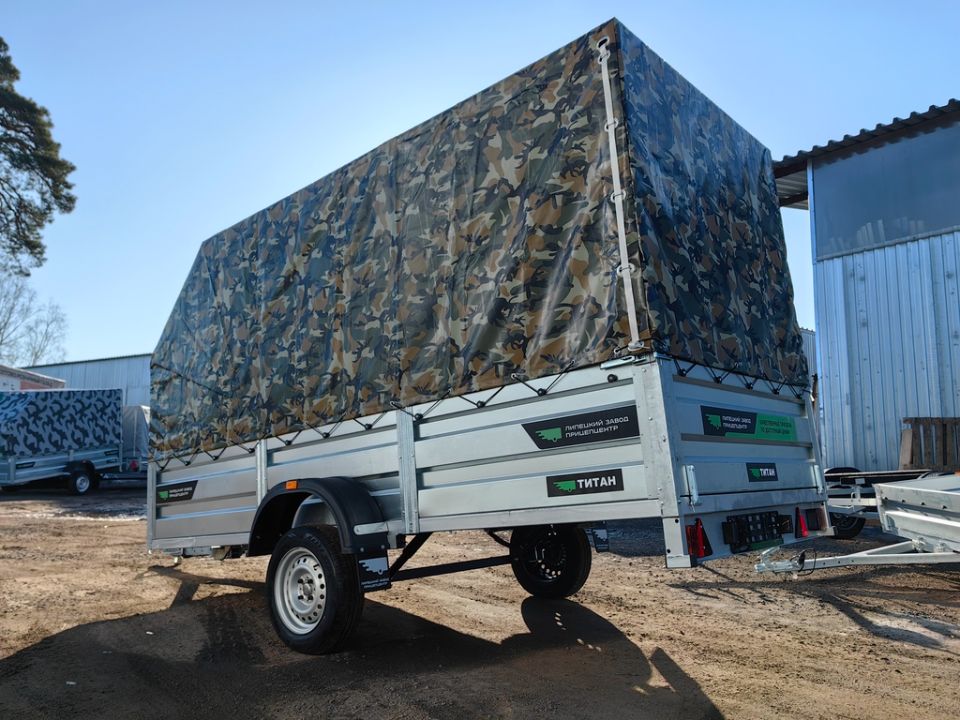 прицеп.бел - ПРИЦЕП ТИТАН 3515-05 3.5Х1.5М БОРТ 50СМ