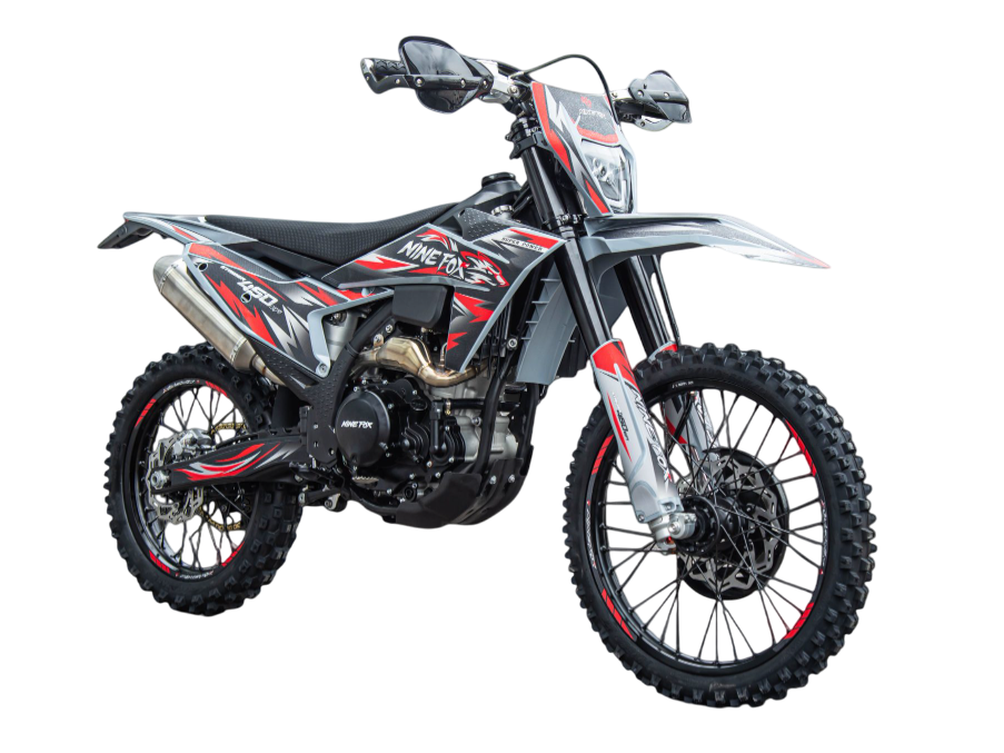 racermotors.by - Мотоцикл Кросс NINE FOX Strider 450 EFI без ЭПТС