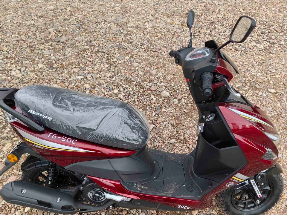 racermotors.by - Скутер SPRMOTORS SPORT FS+ (T6-50C)