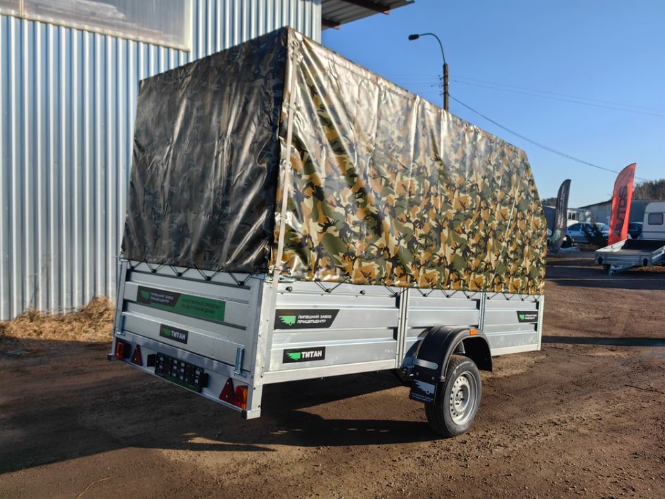 прицеп.бел - ПРИЦЕП ТИТАН 3515-05 3.5Х1.5М БОРТ 50СМ