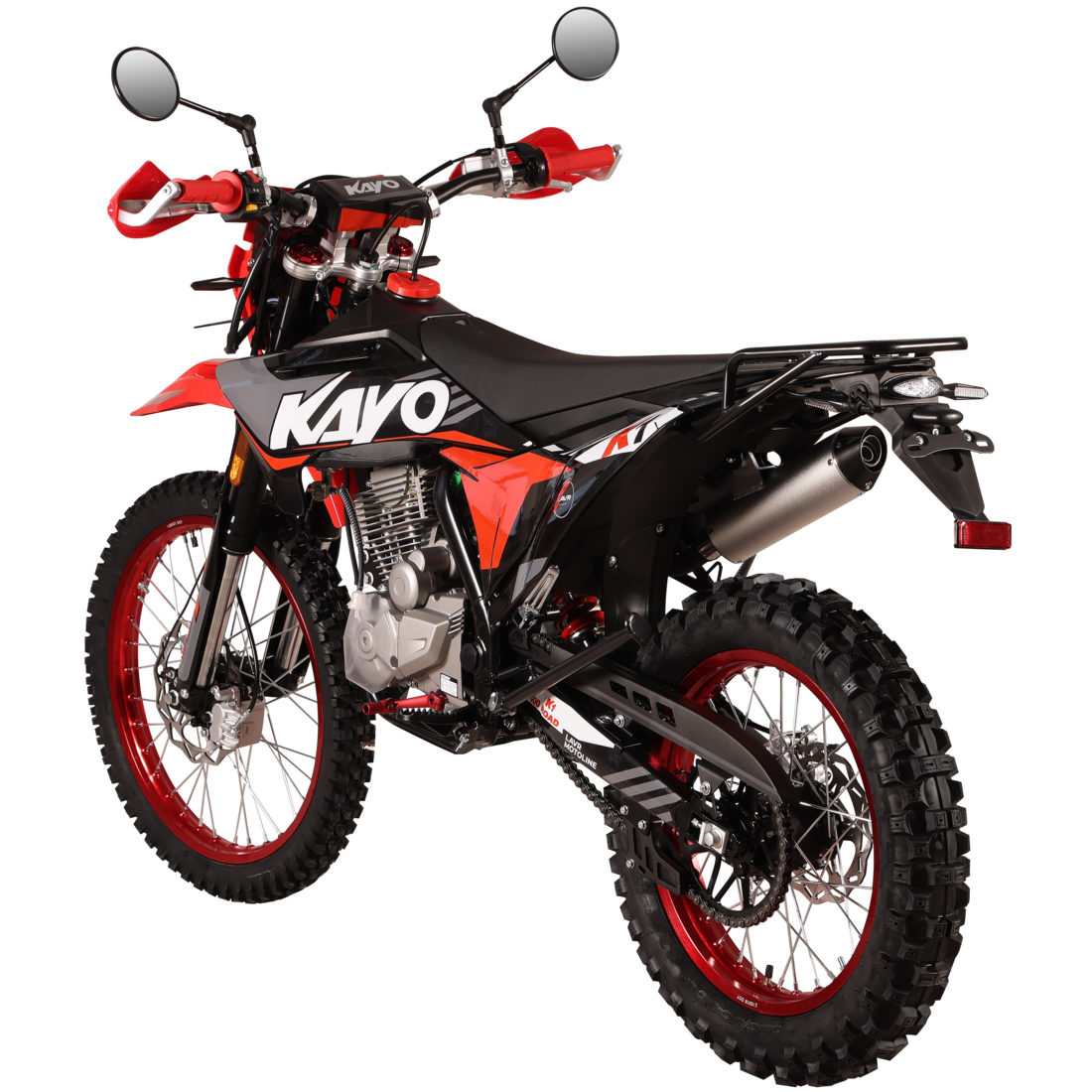 racermotors.by - Регулируемый «перевертыш», малый вес и геометрия 21/18 - KAYO K1 300 ROAD