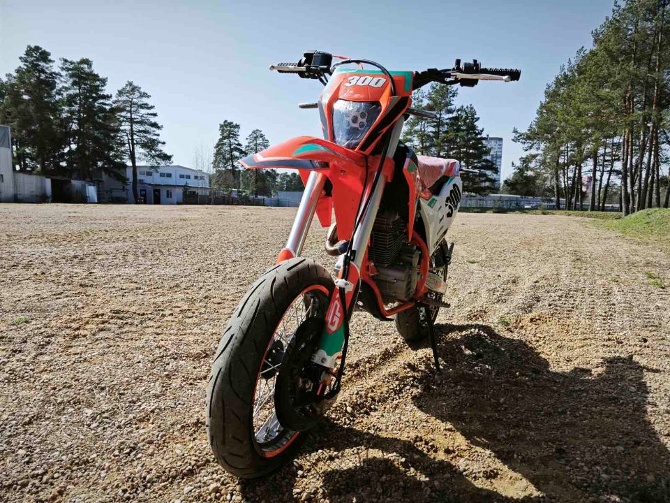 racermotors.by - Мотоцикл Motoland SMX300 S4 (175FMM) 17/17 (МОТАРД) с ЭПТС