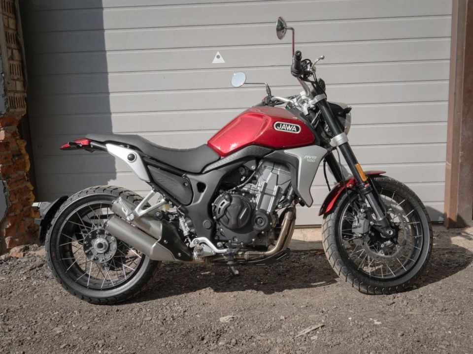 racermotors.by - мотоцикл JAWA RVM 500 Scrambler